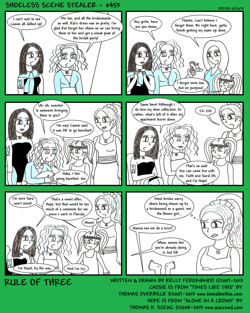 #453 - Shoeless Scene Stealer