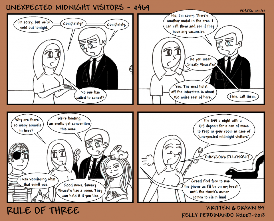 #469 - Unexpected Midnight Visitors