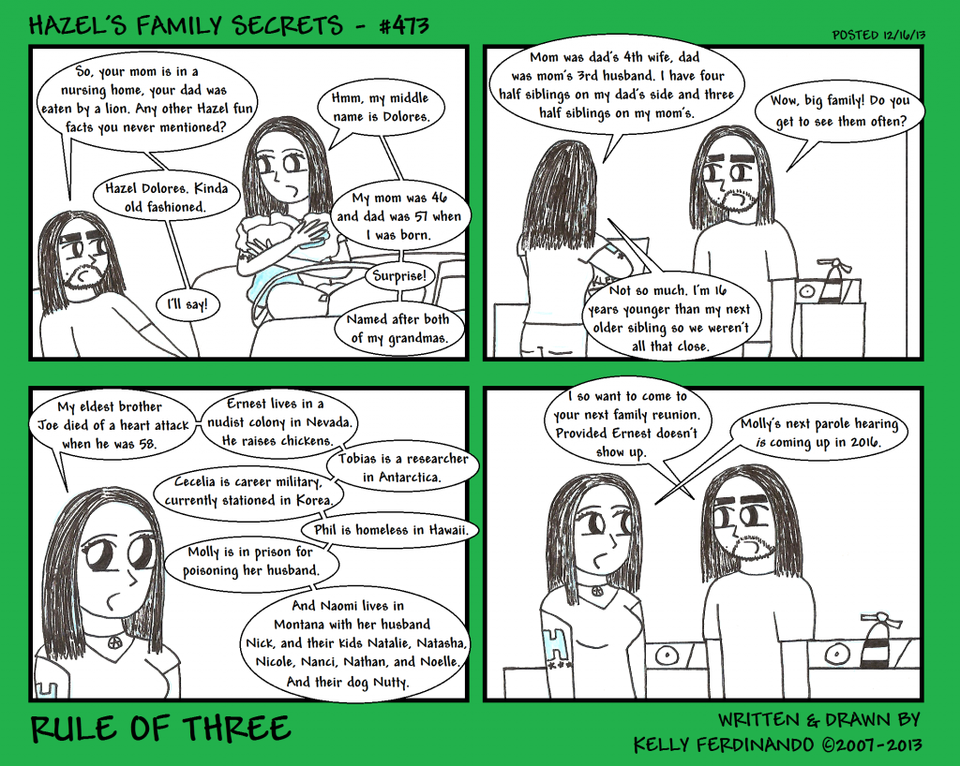 #473 - Hazel's Family Secrets