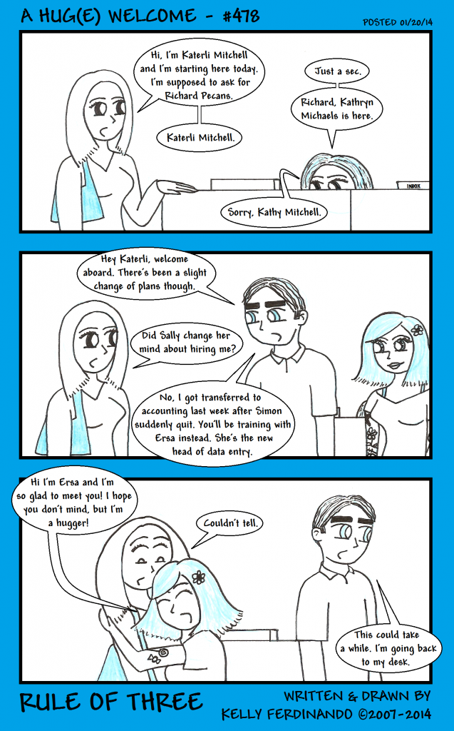 #478 - A Hug(e) Welcome