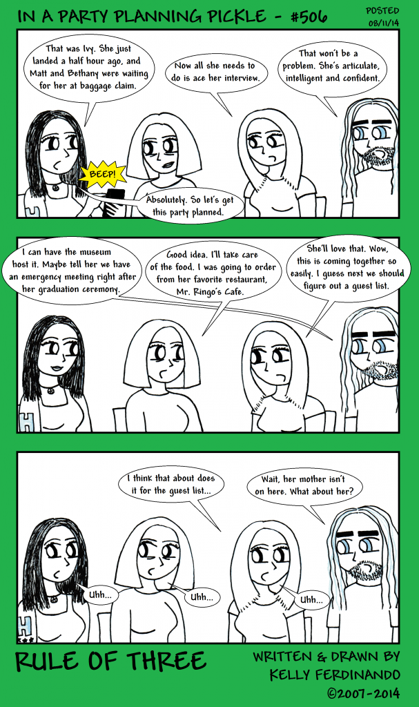 #506 - In A Party Planning Pickle