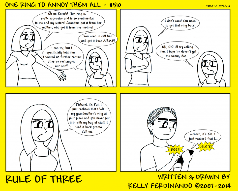 #510 - One Ring To Annoy Them All