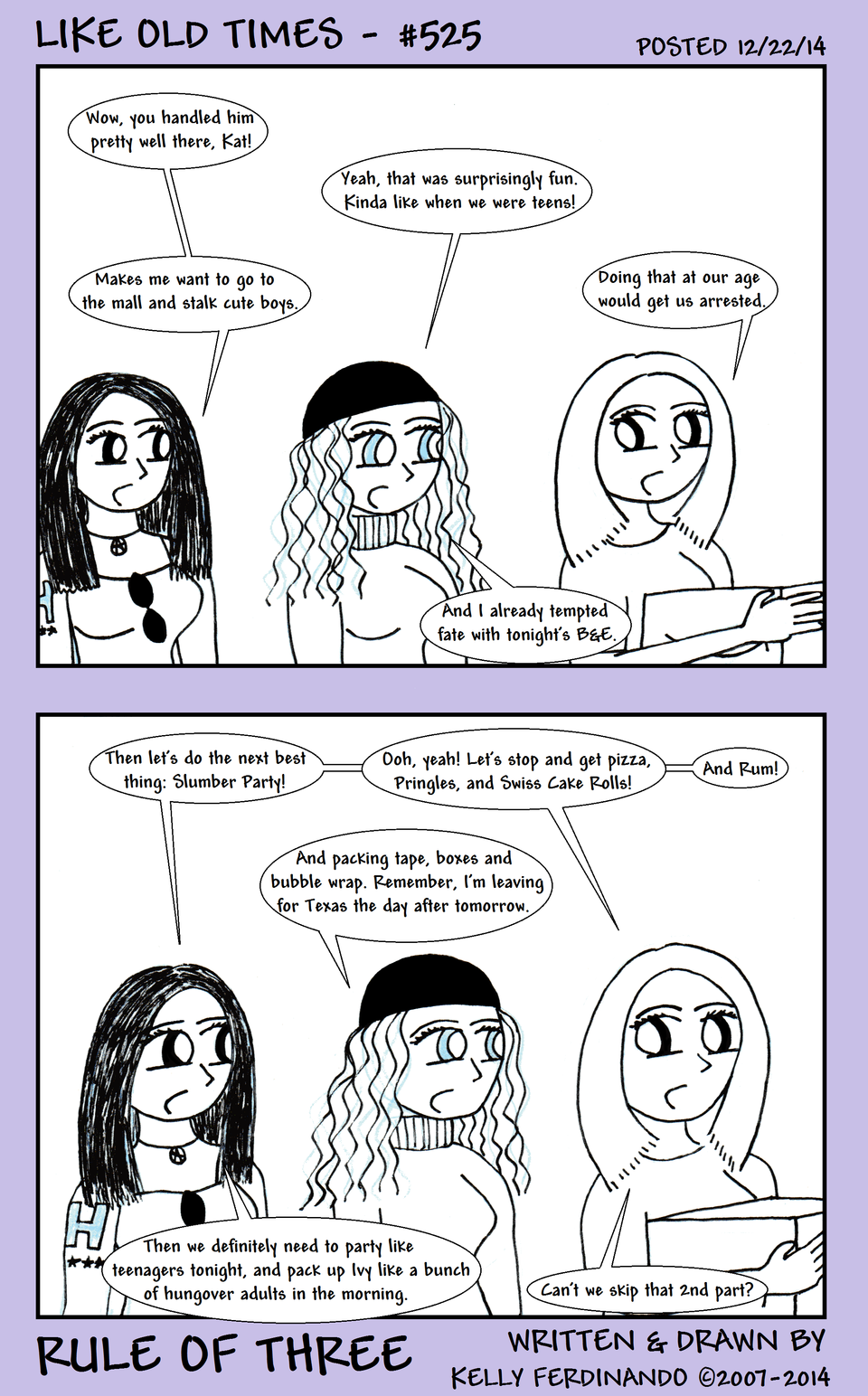 #525 - Like Old Times
