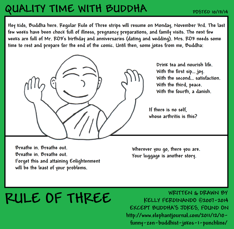 Quality Time With Buddha Part 4 (filler strip)