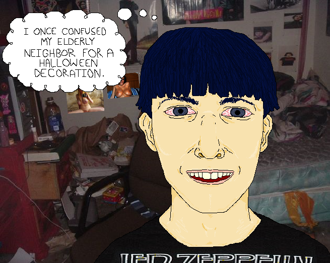 Bowl Haircut Stoner Kid