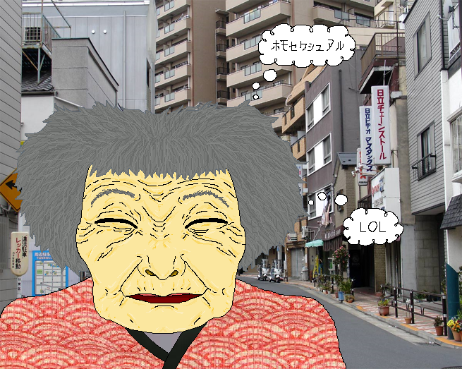 Old Japanese Woman