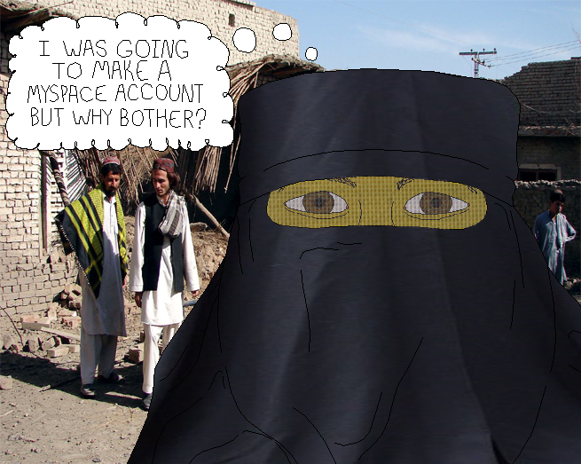 Burka Lady