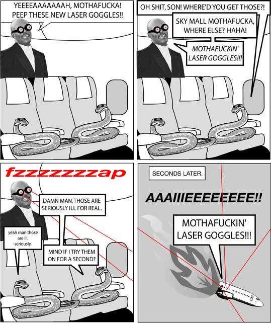 LASER GOGGLES