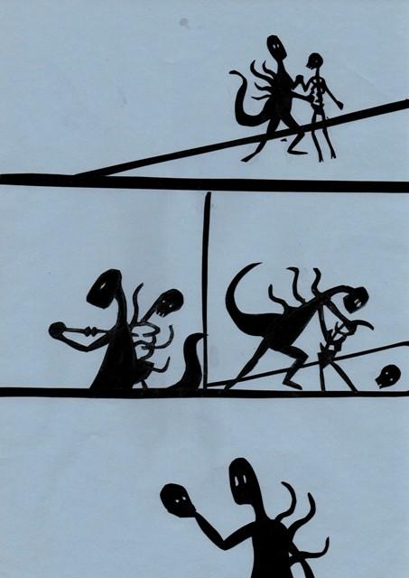 Page Four: Who says Monster Can't Dance?