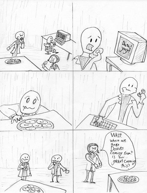 Page Fourteen: In Which There is a Discussion of Grant Money