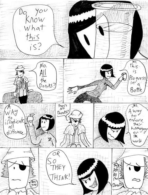 Page Sixteen: In Which Peacock Steve Finds Out What is Really Important