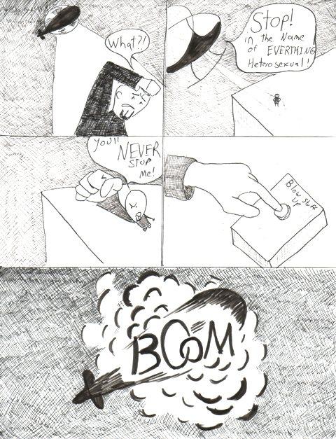 Page Eighteen: In Which Someone Drops in Unexpectedly