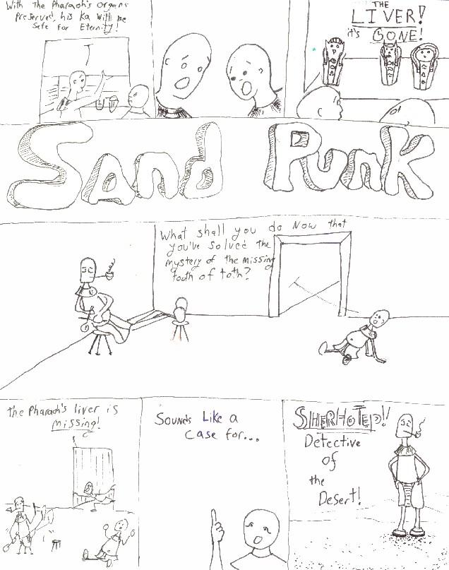 Page One: The Liver! It's GONE