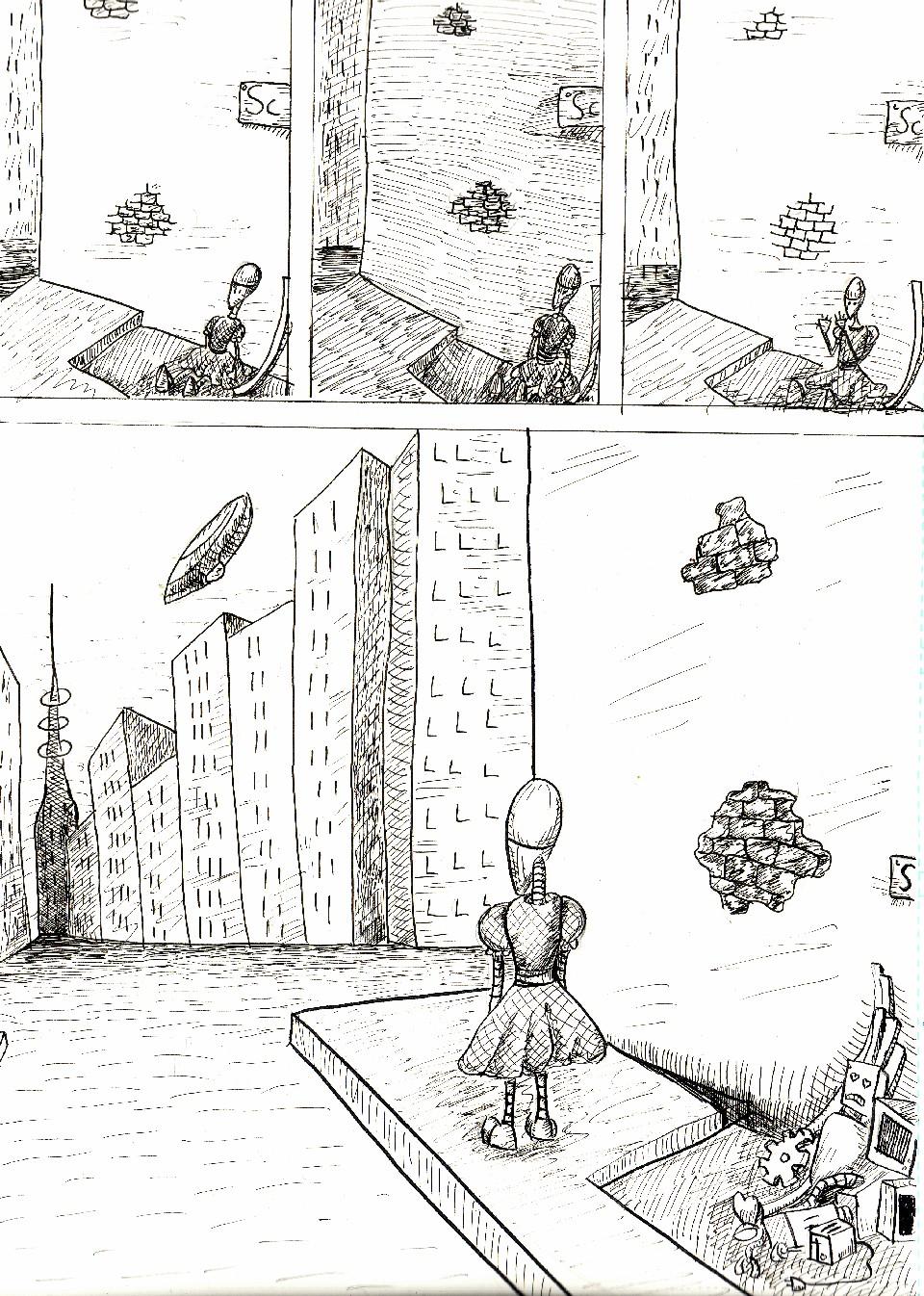 Page Three: In Which She Awakes