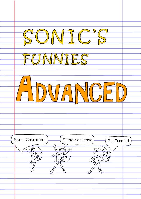 Sonic's Funnies Advanced Cover