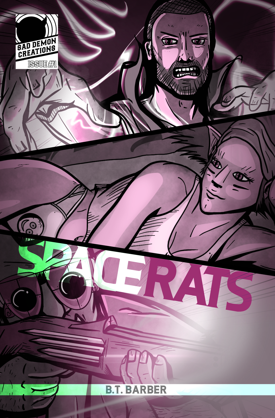Space Rats Issue #1 - Cover