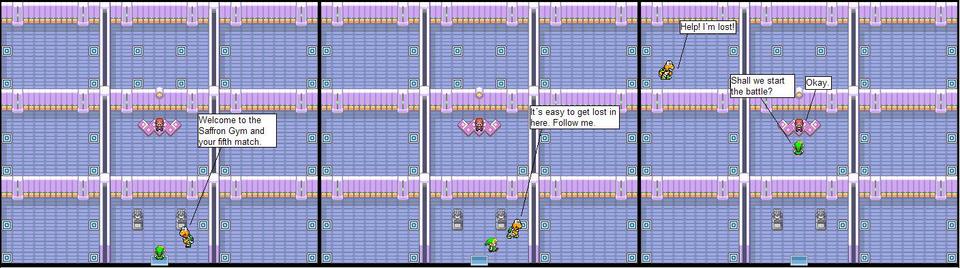 Chapter 5: Saffron Gym