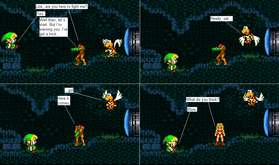 Chapter 10: Link vs Samus Aran part 1