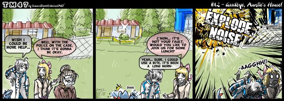 Chapter 2, Page 12: Goodbye, Auntie's House!