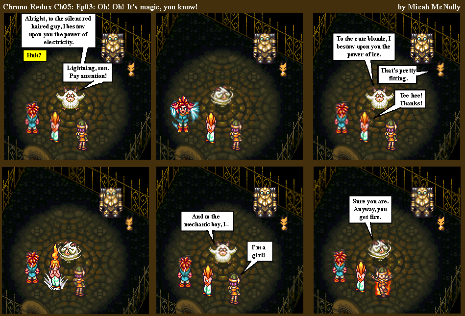 97. Ch05: Ep03: Oh! Oh! It's Magic, you know!