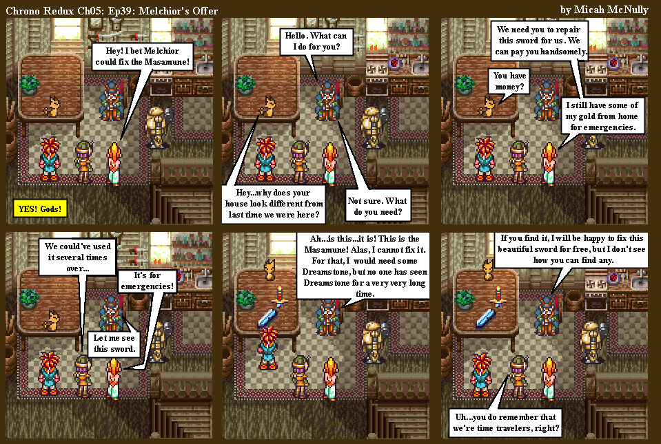 133. Ch05: Ep39: Melchior's Offer