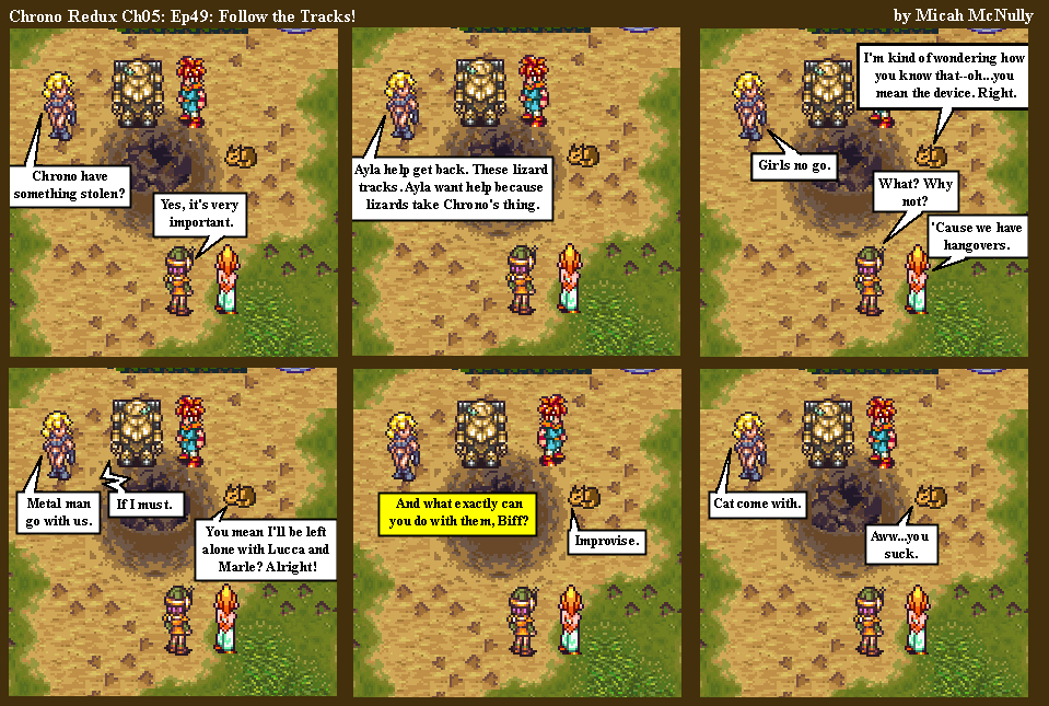 143. Ch05: Ep49: Follow the Tracks!