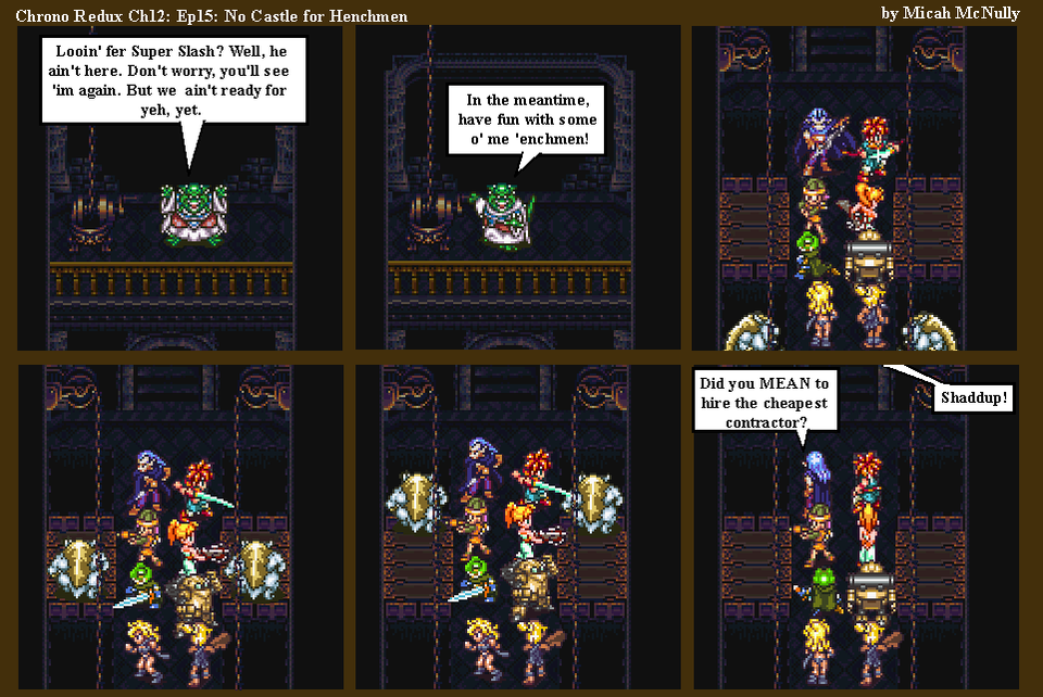 350. Ch12: Ep15: No Castle for Henchmen