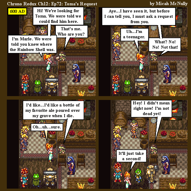 407. Ch12: Ep72: Toma's Request