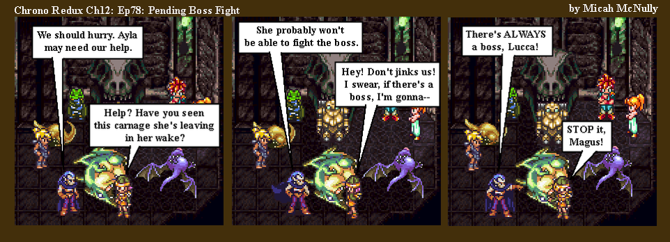 413. Ch12: Ep78: Pending Boss Fight