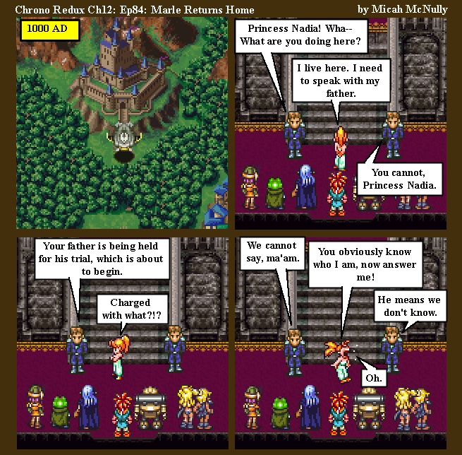 419. Ch12: Ep84: Marle Returns Home