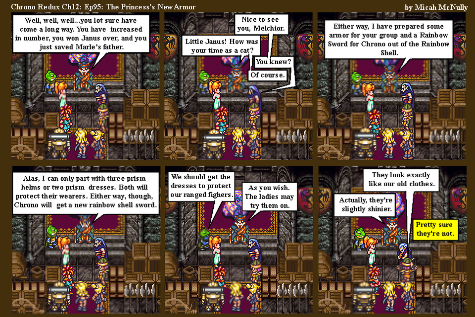 430. Ch12: Ep95: The Princess's New Armor