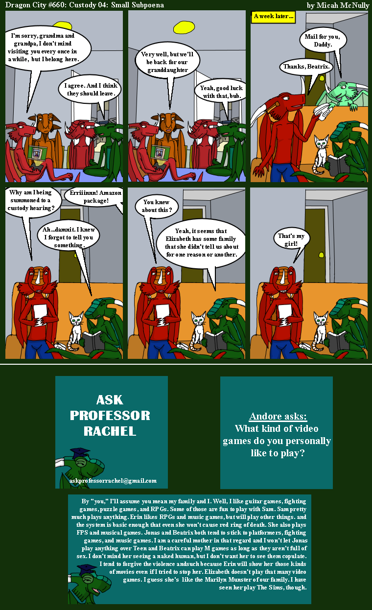 660. Custody 04: Small Subpoena (With Ask Professor Rachel 157)