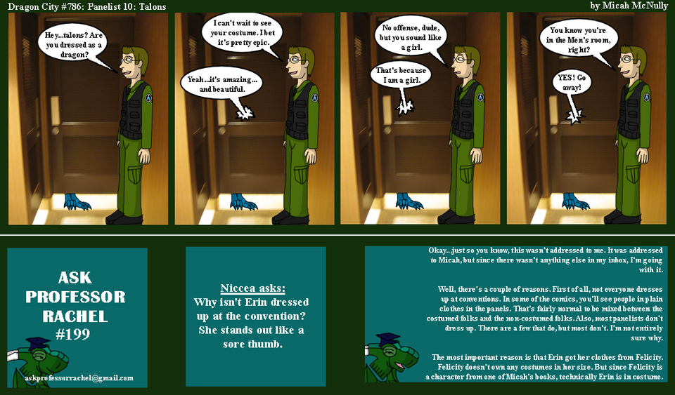 786. Panelist 10: Talons (With Ask Professor Rachel 199)
