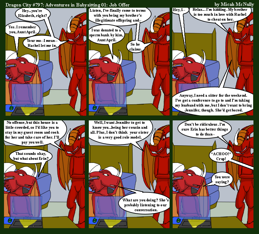 797. Adventures in Babysitting 01: Job Offer