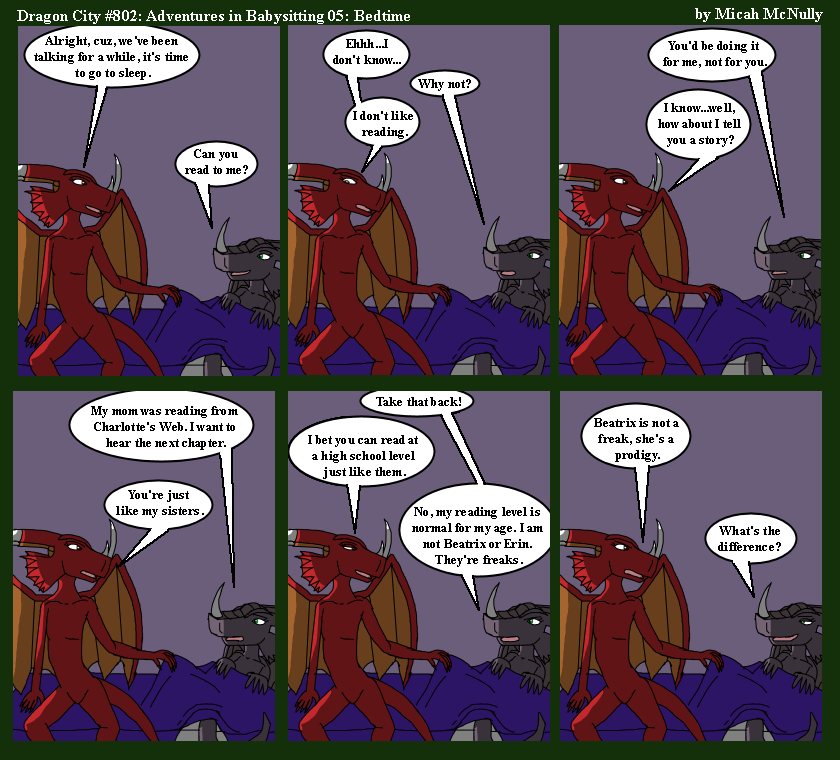 802. Adventures in Babysitting 05: Bedtime