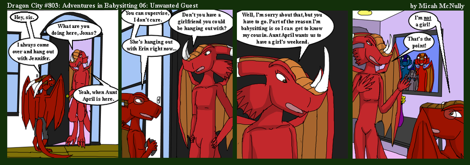 803. Adventures in Babysitting 06: Unwanted Guest