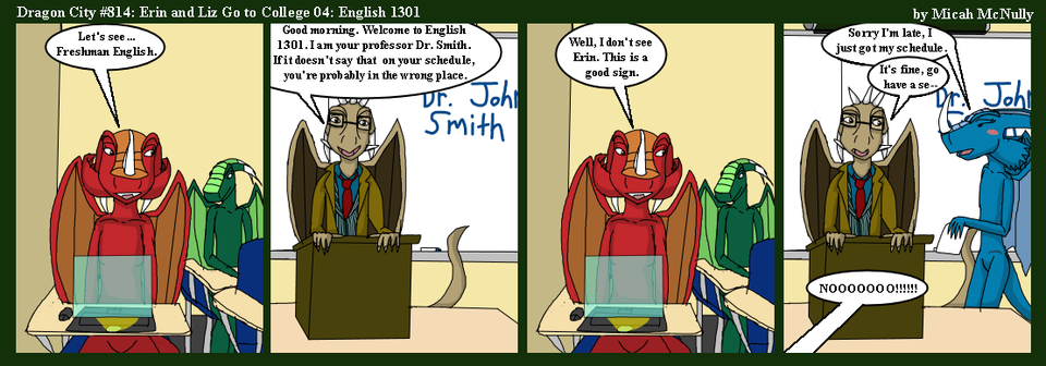 814. Erin and Liz Go to College 04: English 1301
