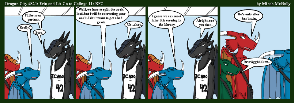 821. Erin and Liz Go to College 11: BFG