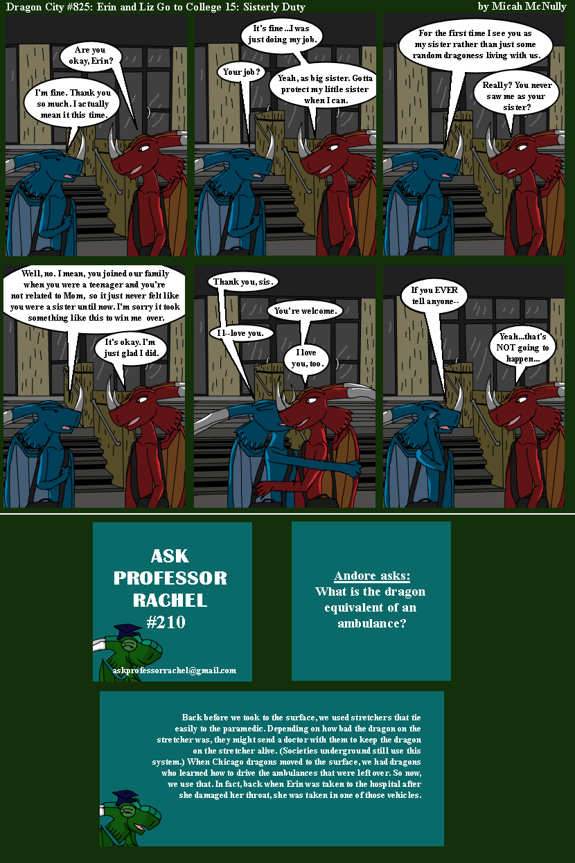 825. Erin and Liz Go to College (With Ask Professor Rachel 210)