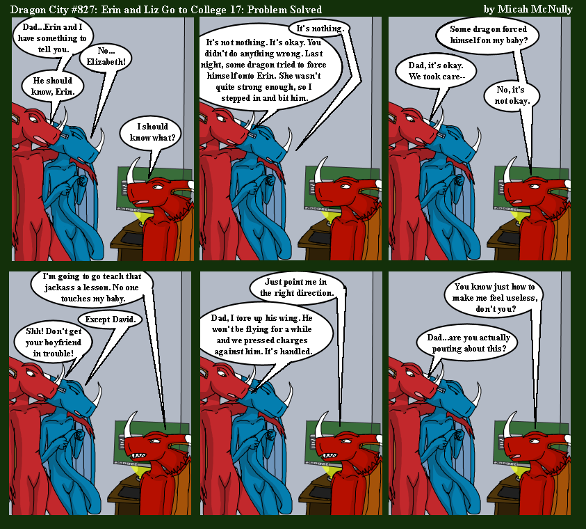 827. Erin and Liz Go to College 17: Problem Solved