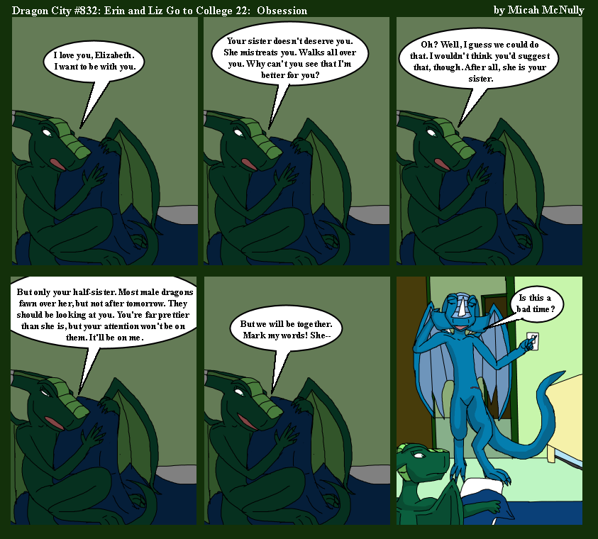 832. Erin and Liz Go to College 22: Obssession