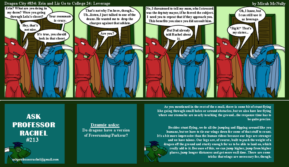 834. Erin and Liz Go to College 24: Leverage (With Ask Professor Rachel 213)