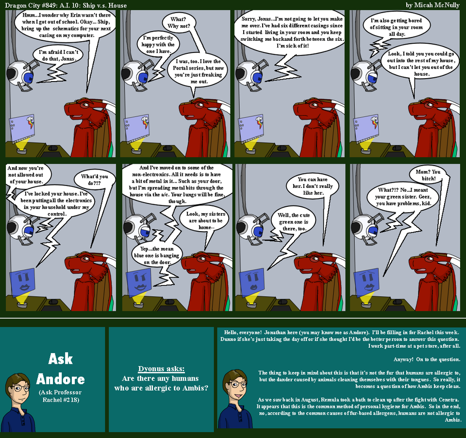 849. A.I. 10: Ship v.s. House