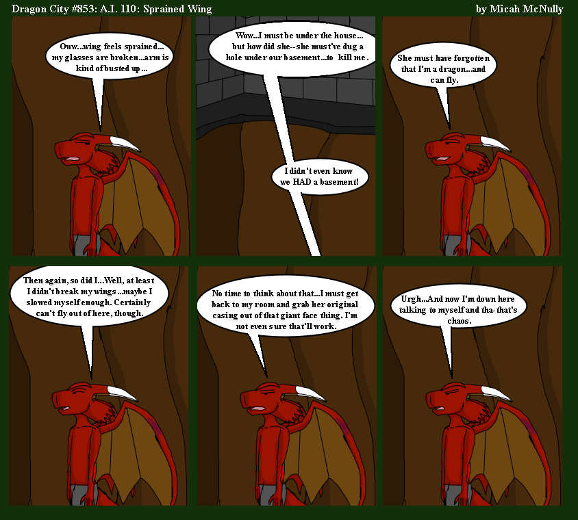 853. A.I. 110: Sprained Wing