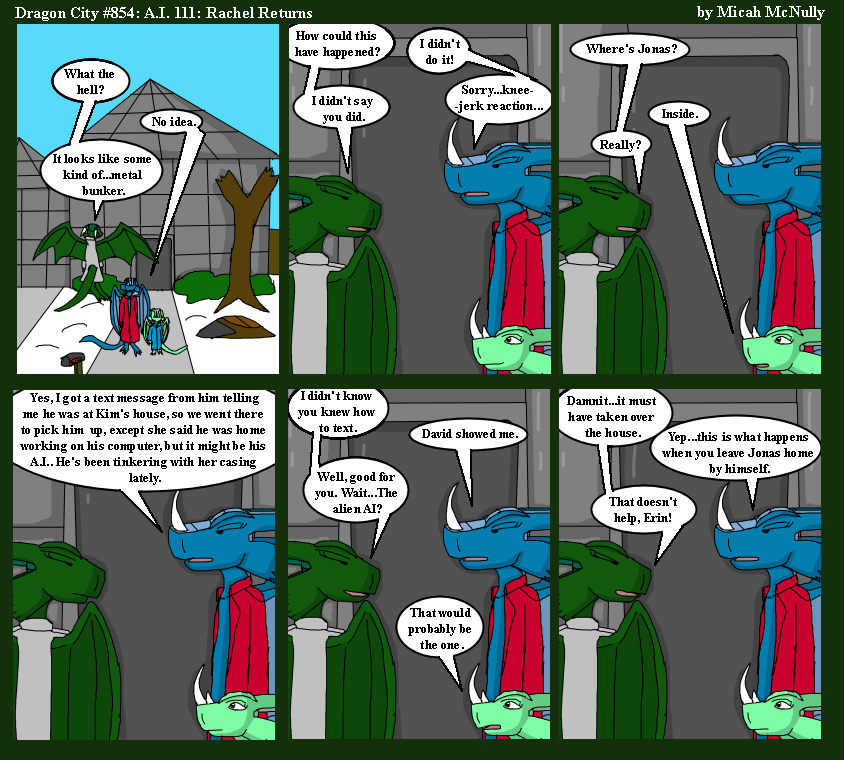 854: A.I. 111: Rachel Returns