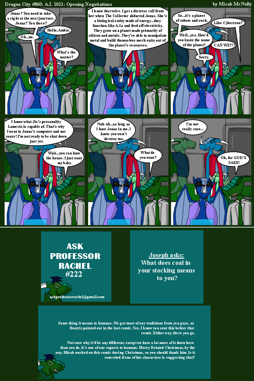 860. A.I. 1011: Opening Negotiations (With Ask Professor Rachel 222)