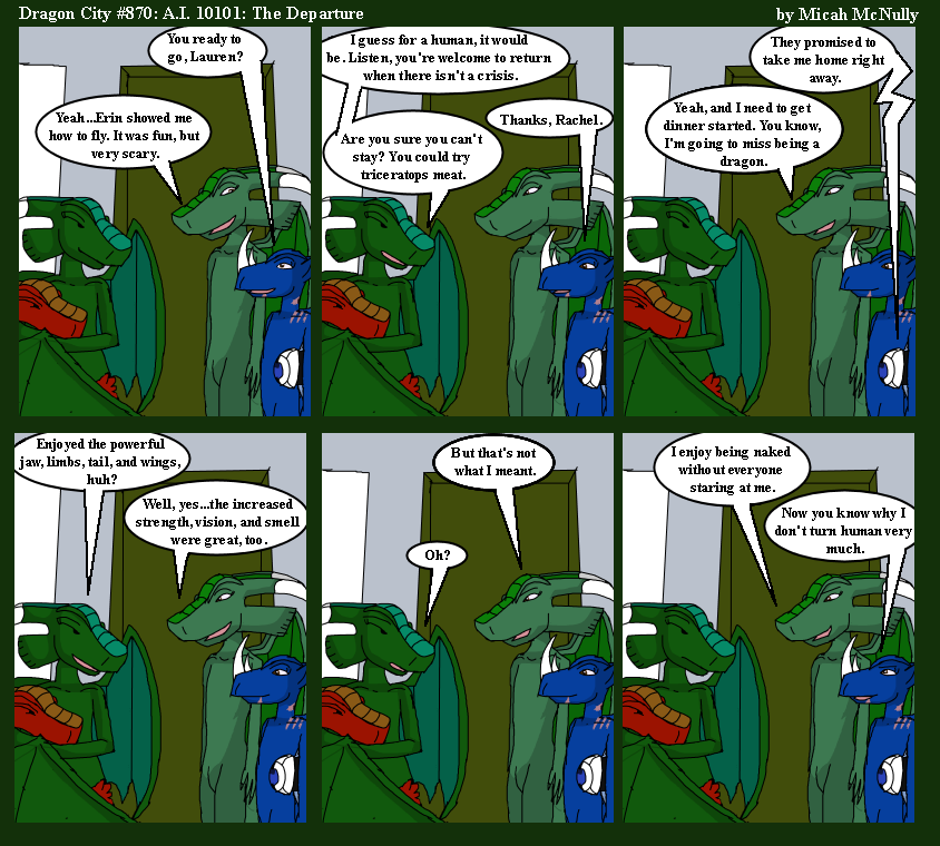 870. A.I. 10101: Departure