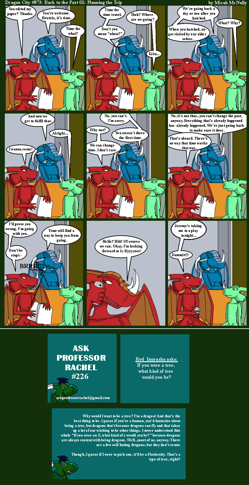 873. Back to the Past 02: Planning the Trip (With Ask Professor Rachel 226)