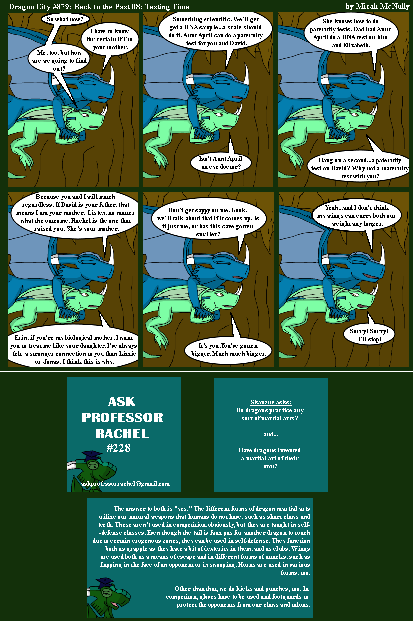 879. Back to the Past 08: Testing Time (With Ask Professor Rachel 228)