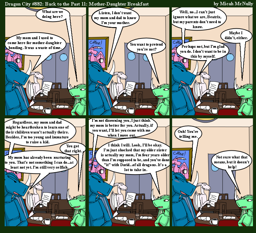 882. Back to the Past 11: Mother-Daughter Breakfast